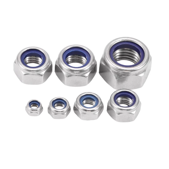 DIN985 Nylon Slotmoer Zelfslotende bevestigingsleverancier|Anti-Lossening Nut